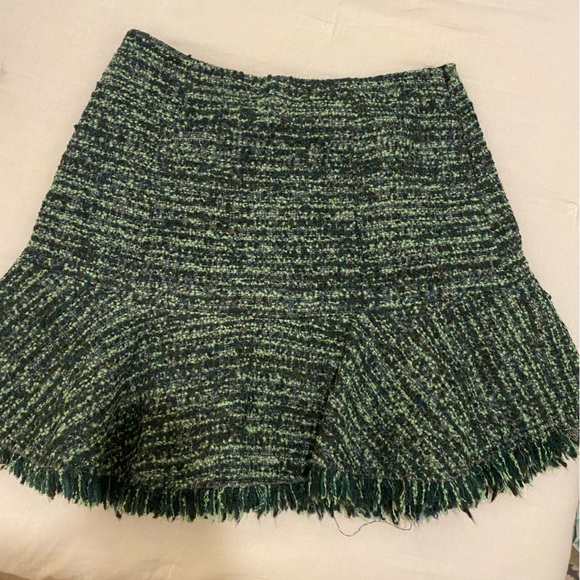 Rebecca Taylor Textured Tweed Skirt - Picture 2 of 3